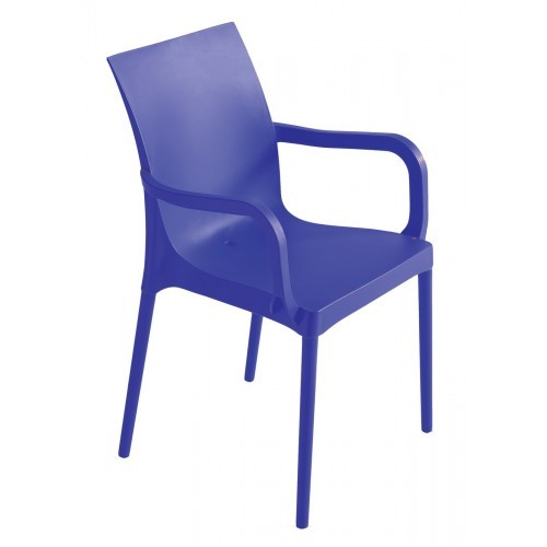 Plastová židle DESIGNE 24 s područkami - nosnost 120 kg - výběr barvy plastu